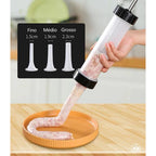 InoxMix - Kit Máquina de Encher Linguiça Caseira + Funil - Entrega Grátis