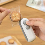 EasySeal - Mini Máquina Seladora de Plástico Recarregável - Entrega Grátis