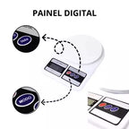 Balança Digital de Cozinha de 1g a 10Kg Alta Precisão - Entrega Grátis