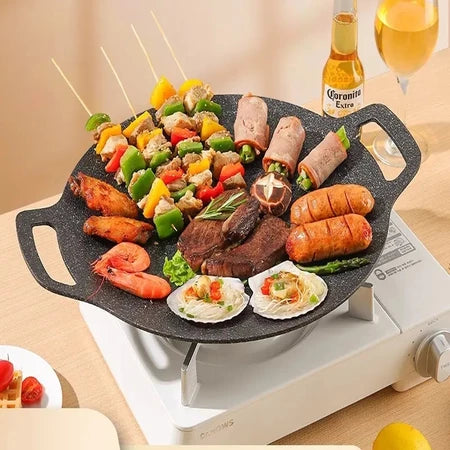 Grilux - Frigideira Antiaderente Premium Com Revestimento Pedra Coreana - Entrega Grátis