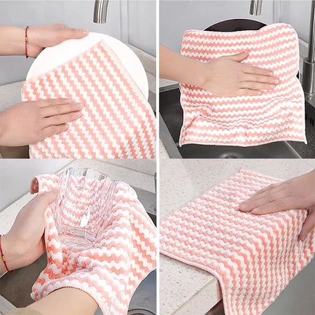 CleanMagic - Panos Mágicos Para Limpeza de Microfibra Com Alta Absorção - Entrega Grátis