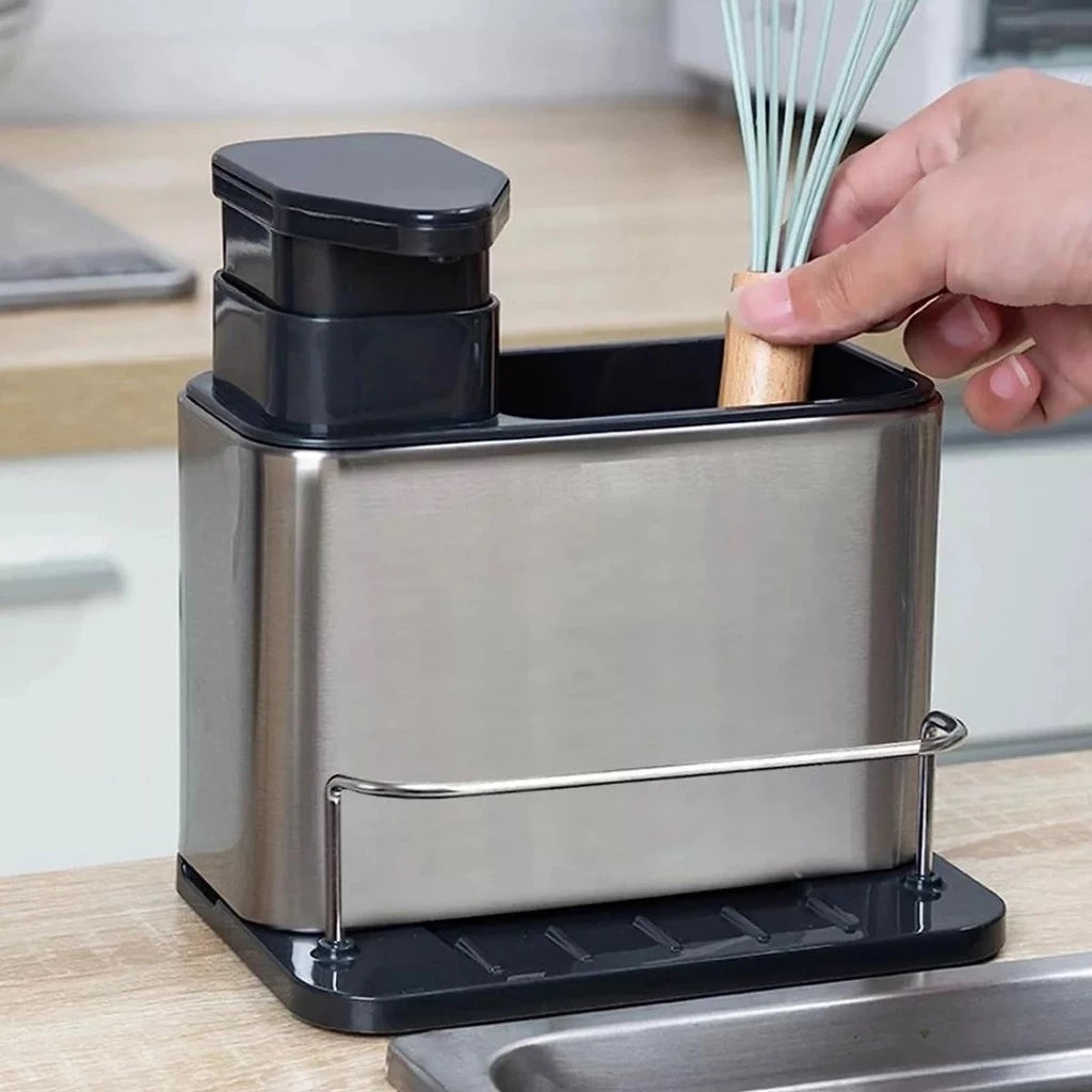 MultiFlex 3 em 1 - O Dispensador que Organiza Sua Cozinha - Entrega Grátis