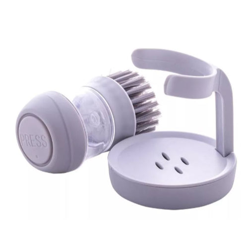SuperClean - Escova Lava Louça Dispenser Dosador De Detergente - Entrega Grátis