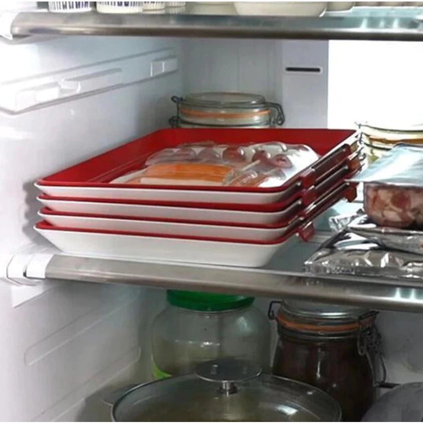 EcoFresh - Bandeja para Conservar Alimentos Reutilizável - Entrega Grátis