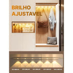 LumiFlex - Lâmpada LED Inteligente em 3 Cores Recarregável - Entrega Grátis