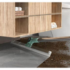 RodoFlex - Rodo Com Cerdas em Silicone Multiuso 3 em 1 Seca Varre e Pega Pelos Sem Esforço - Entrega Grátis