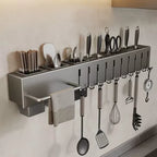 SuportFlex - Suporte de Ferro Para Armazenamento De Facas Ganchos Talheres Utensílios De Cozinha - Entrega Grátis