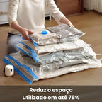 Kit Compact Max - Saco a Vácuo + Bomba Elétrica - Entrega Grátis