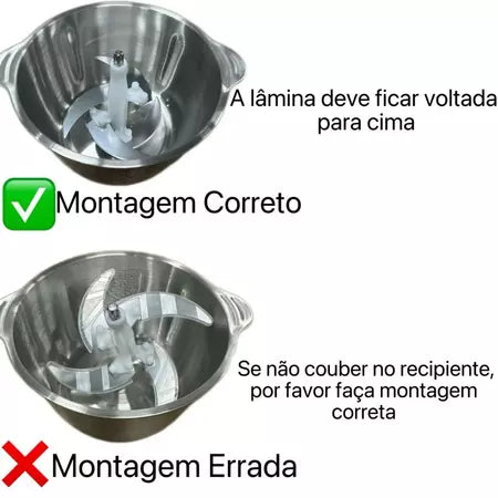 UltraMix – Triture Seus Alimentos Em 10 Segundos Com Apenas Um Toque - Entrega Grátis