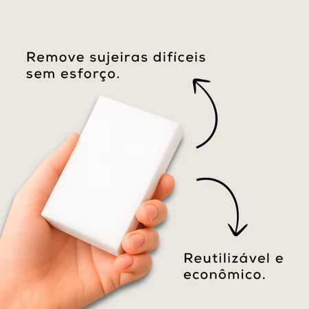 EasyClean - Esponja Mágica de Limpeza Tira Mancha, Desengordura Com Facilidade - Entrega Grátis