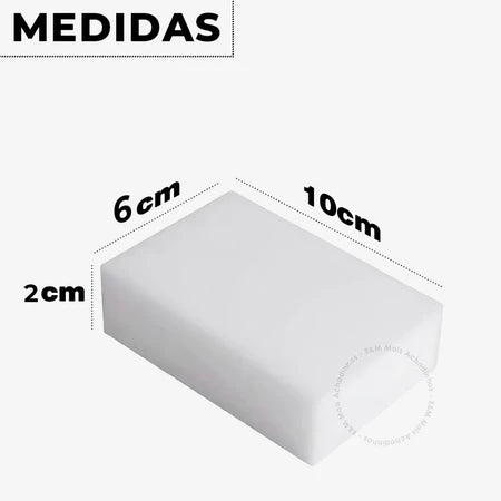 EasyClean - Esponja Mágica de Limpeza Tira Mancha, Desengordura Com Facilidade - Entrega Grátis