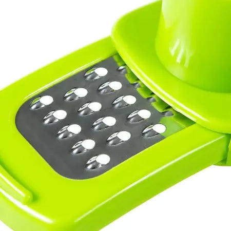 GarlicPro - Ralador de Alho Multifuncional Prático em Aço Inoxidável - Entrega Grátis