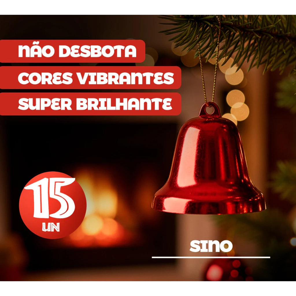 Árvore de Natal Completa com Enfeites e Pisca-Pisca