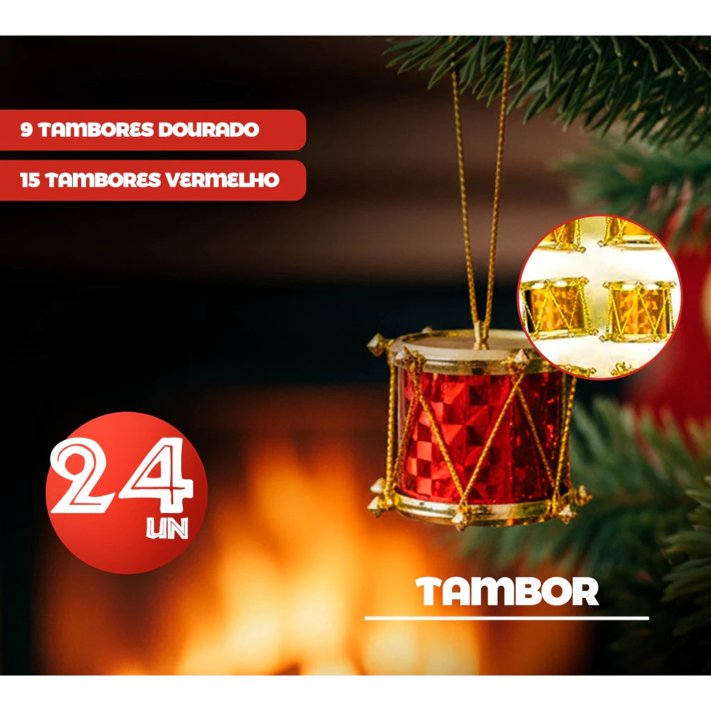 Árvore de Natal Completa com Enfeites e Pisca-Pisca