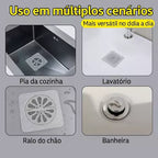 Adesivos Protetores de Ralo Tela Descartável Anti Entupimento e Anti Insetos Para Casa Pratico - Entrega Grátis