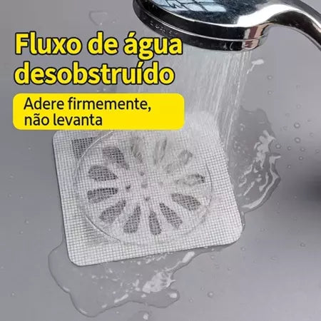 Adesivos Protetores de Ralo Tela Descartável Anti Entupimento e Anti Insetos Para Casa Pratico - Entrega Grátis