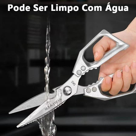 VersaCut - Tesoura Potente Reforçada de Cozinha Multiuso - Entrega Grátis
