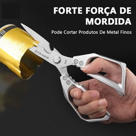 VersaCut - Tesoura Potente Reforçada de Cozinha Multiuso - Entrega Grátis