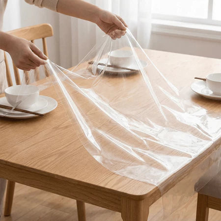 Toalha De Plástico Impermeável Para Mesa Decoração de Cozinha - Entrega Grátis