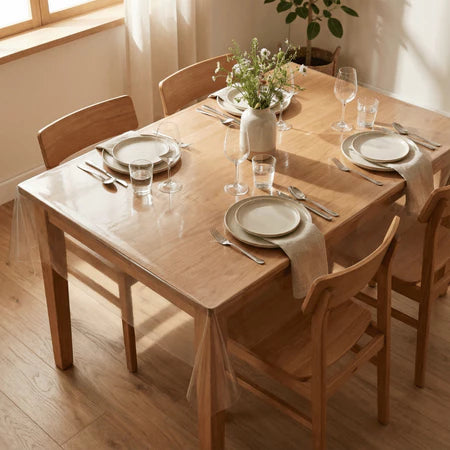 Toalha De Plástico Impermeável Para Mesa Decoração de Cozinha - Entrega Grátis