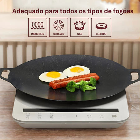 Grilux - Panela Coreana Revestimento Antiaderente Premium  - Entrega Grátis