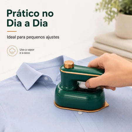 VaperMax - Mini Ferro de Passar Roupas a Vapor - Entrega Grátis