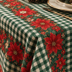 Toalha de Mesa Natalina Premium Luxuosa e Elegante - Entrega Grátis
