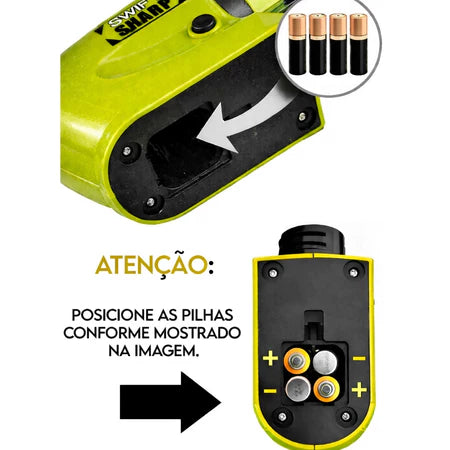 PowerSharp - Amolador e Afiador de Facas Tesouras e Lâminas a Pilha - Entrega Grátis