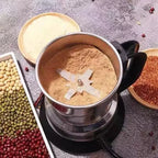 InoxGrinderPro - Moedor de Café e Grãos Profissional Super Potente 8 Lâminas em Aço Inox Premium - Entrega Grátis