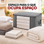 MegaBox - Caixa Organizadora Para Roupas de Cama Anti-Mofo e Poeira - Entrega Grátis