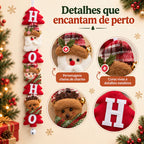 Pendente de Porta e Parede Decoração Natalina Rica em Detalhes Qualidade Premium - Entrega Grátis