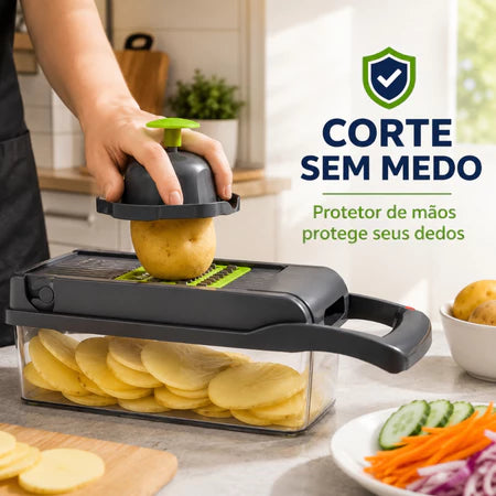 UltraCut - Cortador Multifuncional de Legumes Frutas e Vegetais - Entrega Grátis