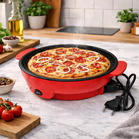 GrilMax - Frigideira Elétrica Multifuncional Assadeira Com Revestimento Antiaderente - Entrega Grátis