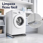 RodaMax – Suporte Deslizante Ajustável com Rodinhas Para Eletrodomésticos Pesados Suporta Até 200Kg - Entrega Grátis