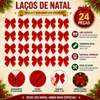 Arvore de Natal Decorada Por Completo de 1,50M com 220 Galhos + 70 Enfeites Completa Enfeitada Pinheiro Verde e Pisca Led - Entrega Grátis