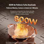 PowerGrill - Grill Elétrico Antiaderente de Pedra Vulcânica Maifan Stone - Entrega Grátis