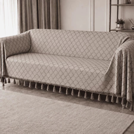 Manta Jacquard Para Sofá Gigante de Luxo Qualidade Premium - Entrega Grátis