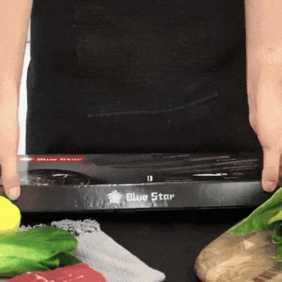 KitchenPro - Conjunto De Facas 6 Peças Premium Forjadas Para Cozinha Churrasco - Entrega Grátis