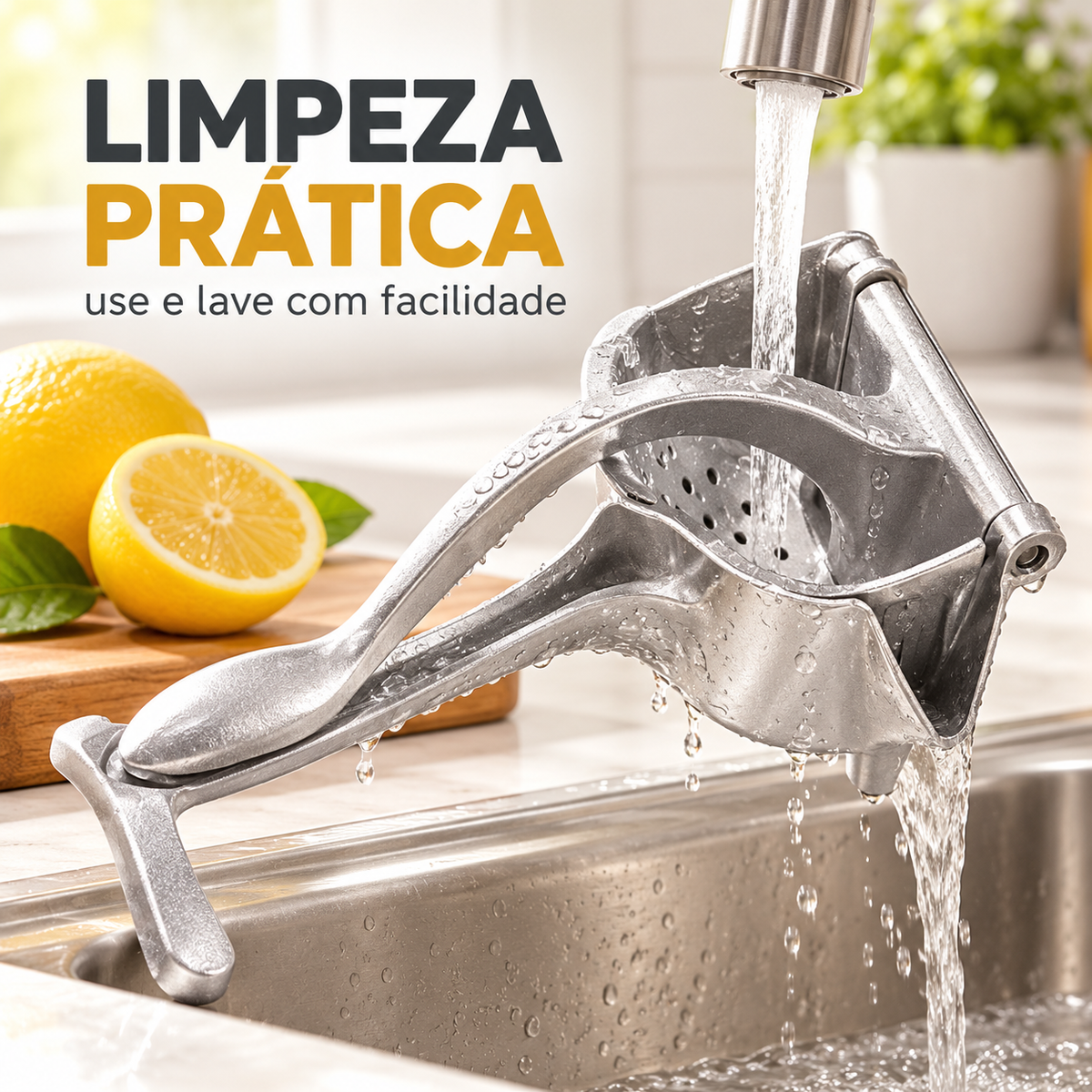 PraticJuicer - Espremedor De Frutas Multifuncional Prático e Sem Esforço - Entrega Grátis