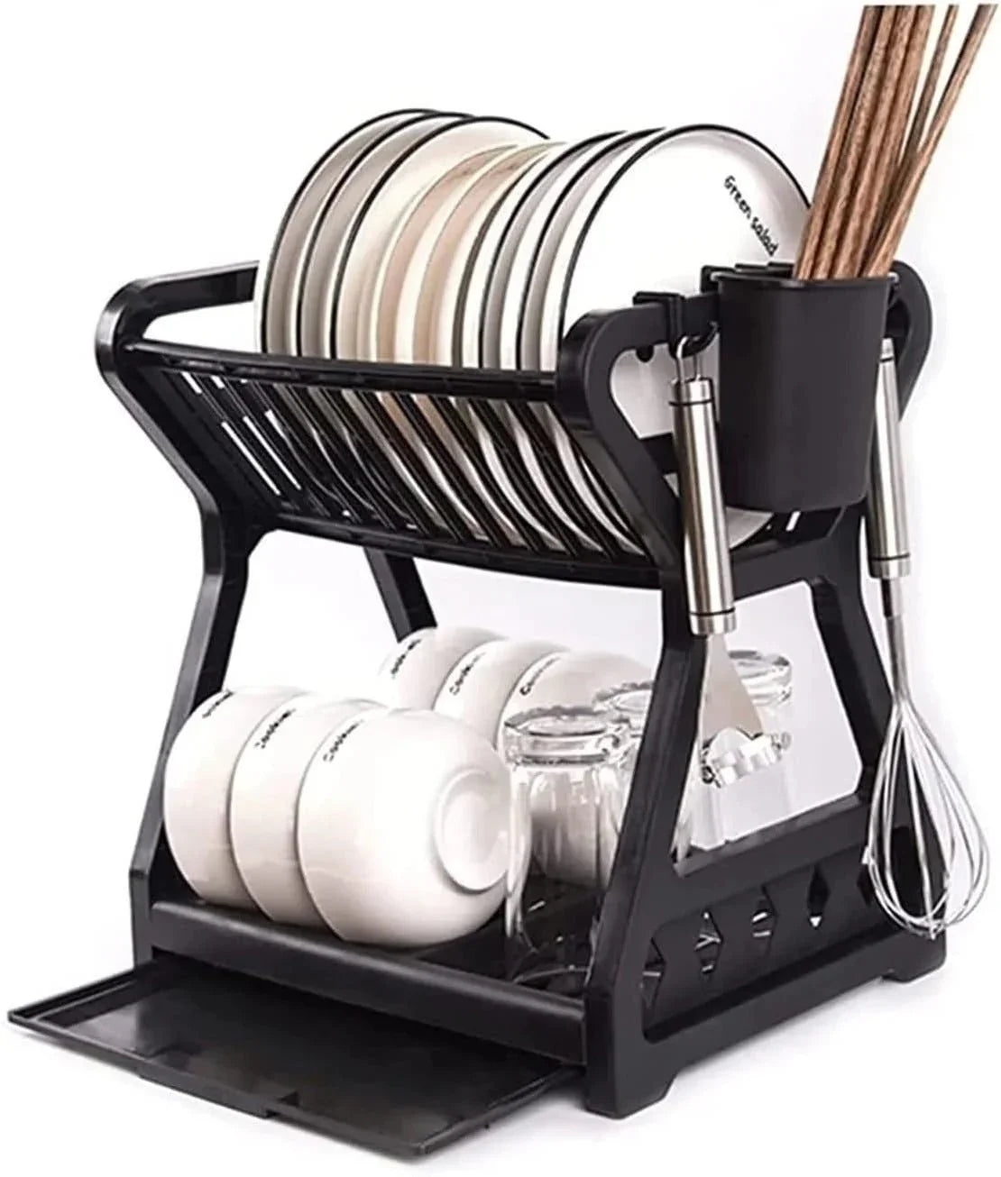 Escorredor Louça Dupla Camada Bancada - Tia Malu