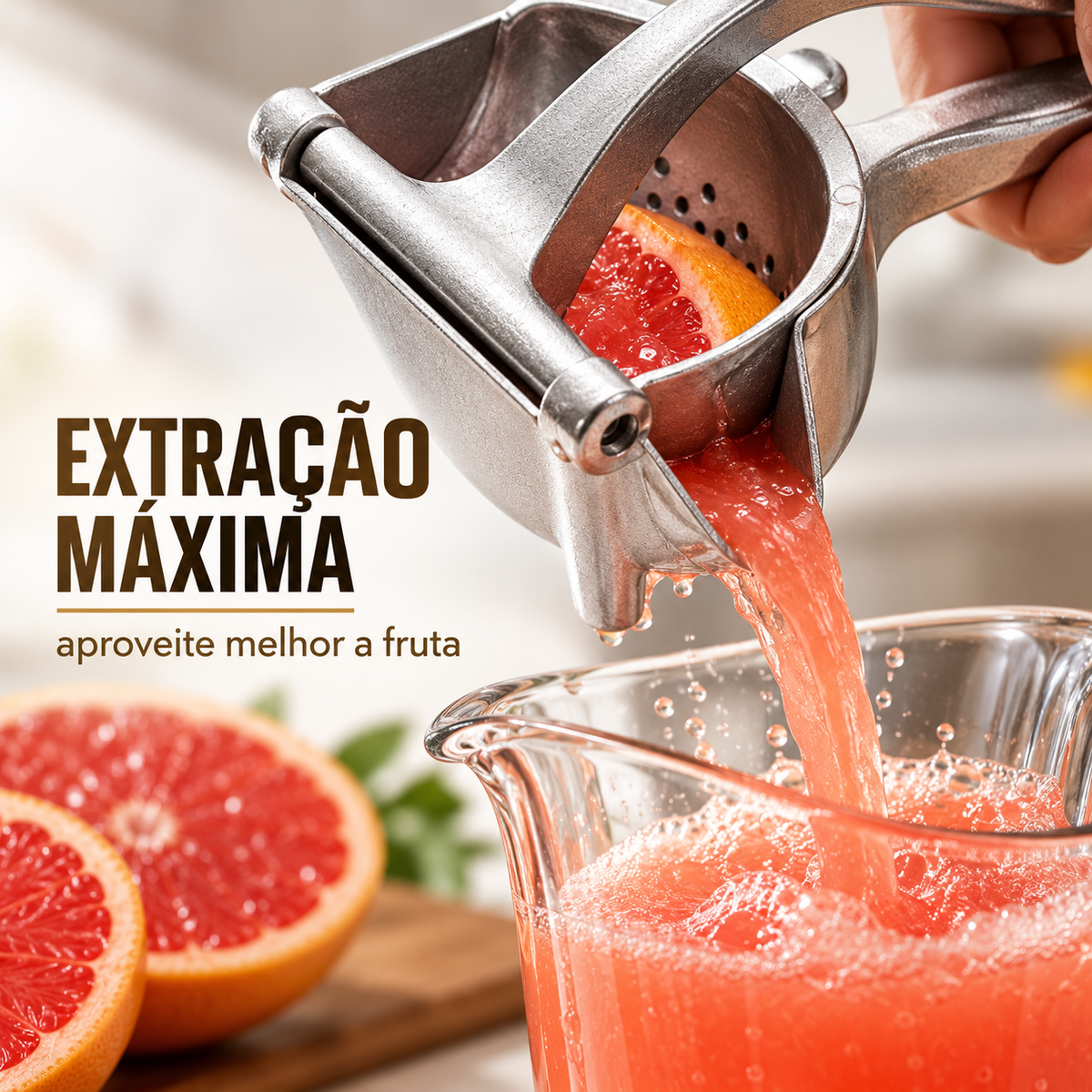 PraticJuicer - Espremedor De Frutas Multifuncional Prático e Sem Esforço - Entrega Grátis