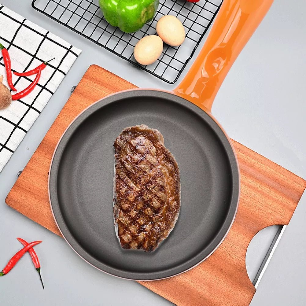 Frigideira Elétrica Antiaderente + Suporte Cozedor de Ovos de Brinde - Entrega Grátis - Tia Malu