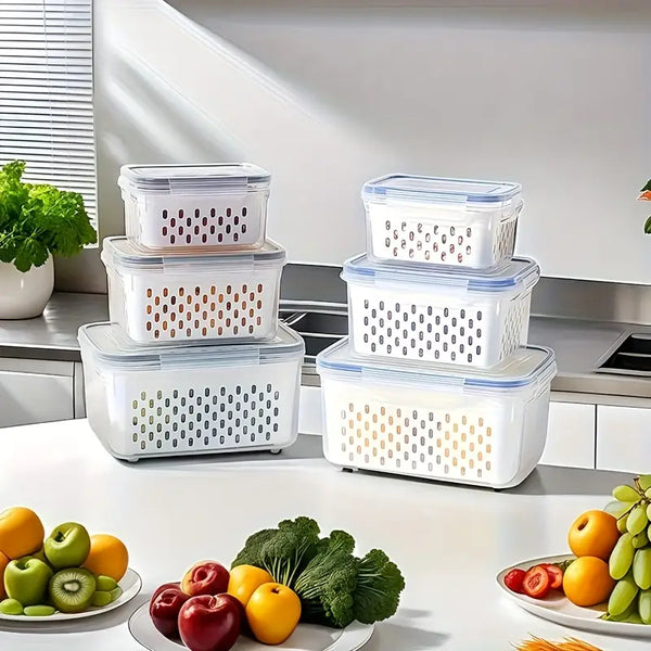 PoteZen - Pote Hermético Organizador de Geladeira - Entrega Grátis