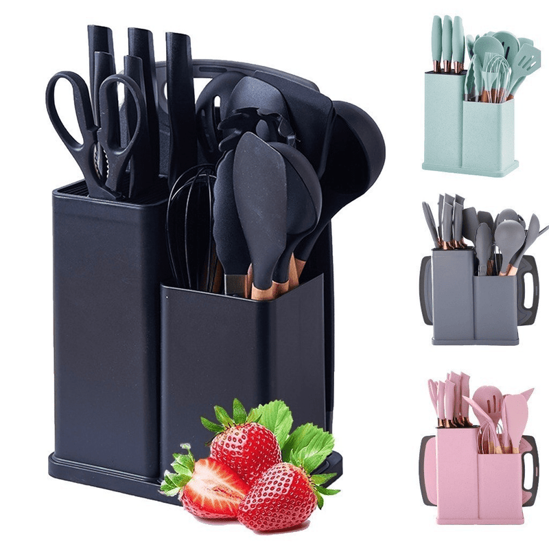 Kit Completo Jogo de Cozinha  19 Peças - Tia Malu