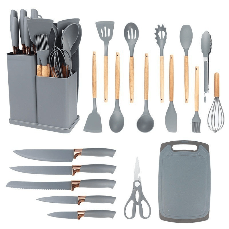 Kit Completo Jogo de Cozinha 19 Peças - Tia Malu