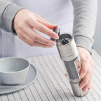 Moedor de Pimenta e Temperos Manual Inox 2 em 1 - Tia Malu