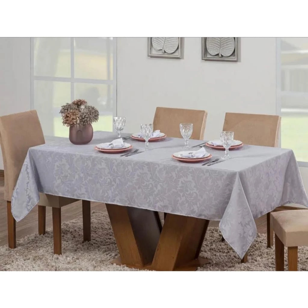 Toalha de Mesa Jacquard – Design Premium Várias Cores para Sua Cozinha - Entrega Grátis