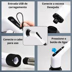 CleanMax - Escova Eletrica de Limpeza 7 em 1 Sem Fio Multiuso Pratica Para Casa - Entrega Grátis