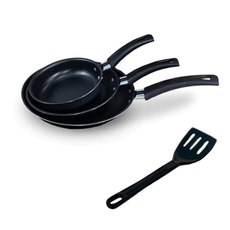 Kit 3 Frigideiras Antiaderentes com Teflon Premium