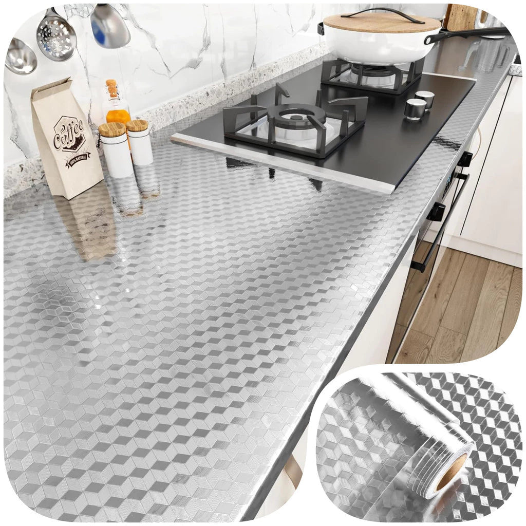 StickClean - Adesivos Impermeáveis à Prova D'água e Óleo Para Cozinha - Entrega Grátis